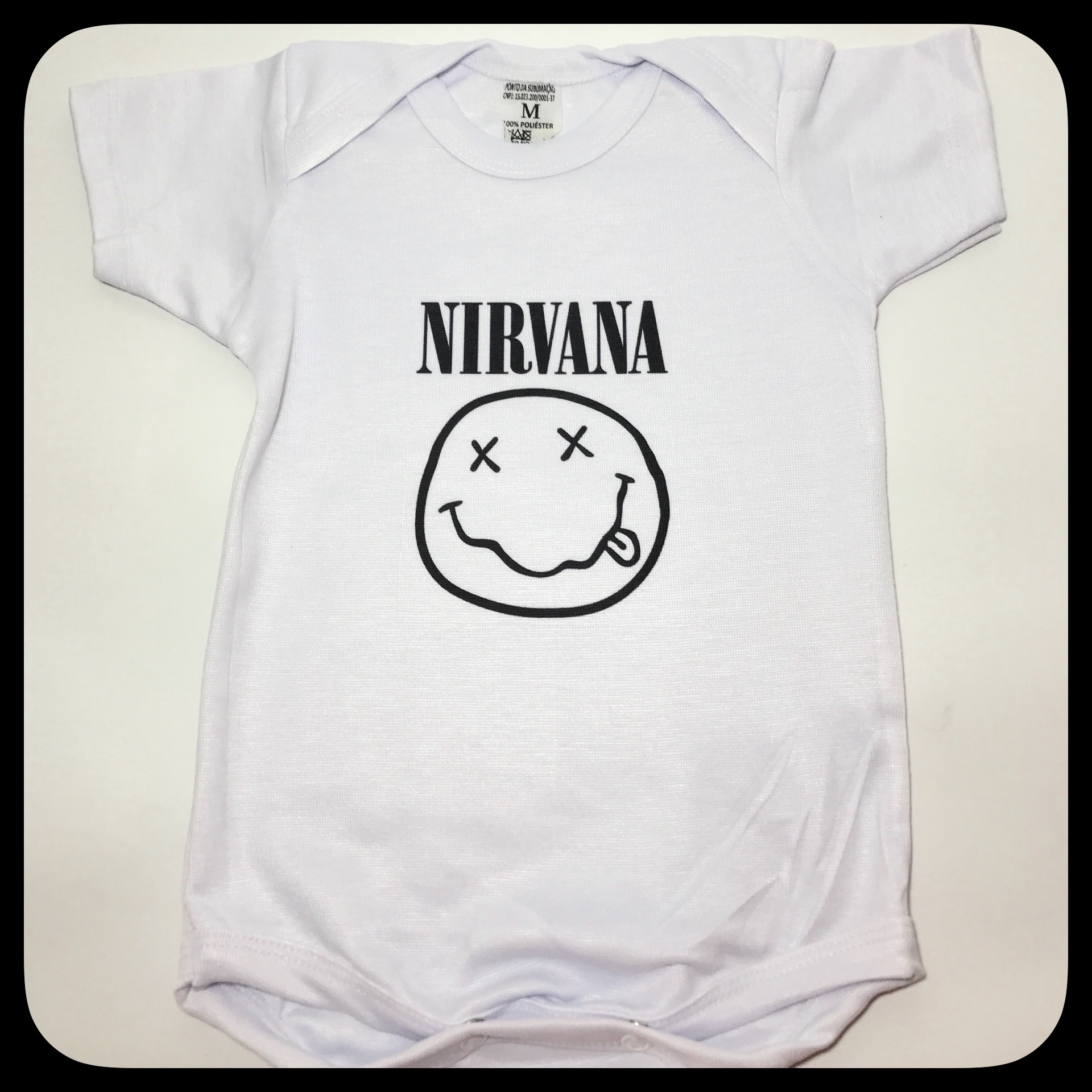 Body bebê Nirvana