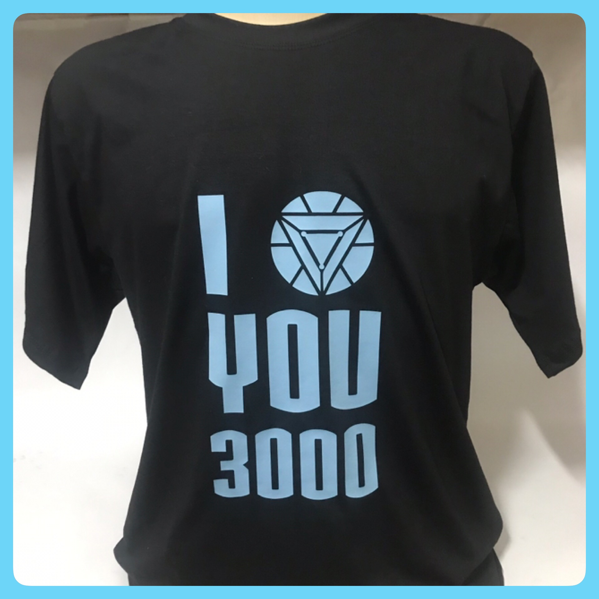 Camiseta personalizada Dad I love you 3000